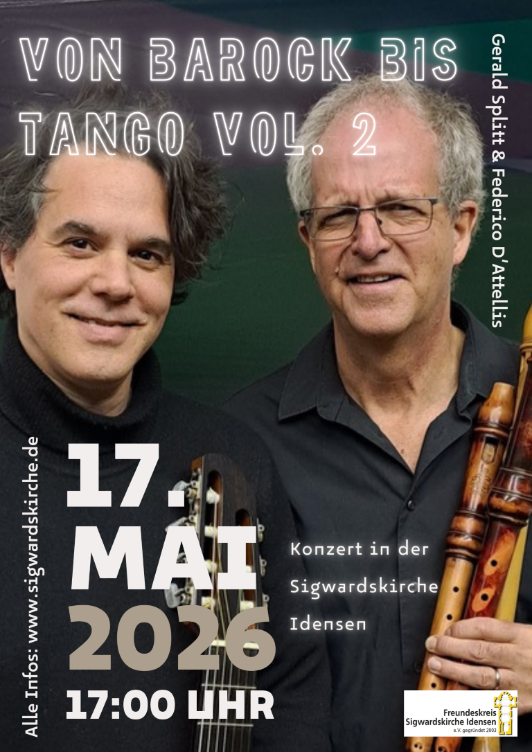 Ankündigung Barock bis Tango Mittel
