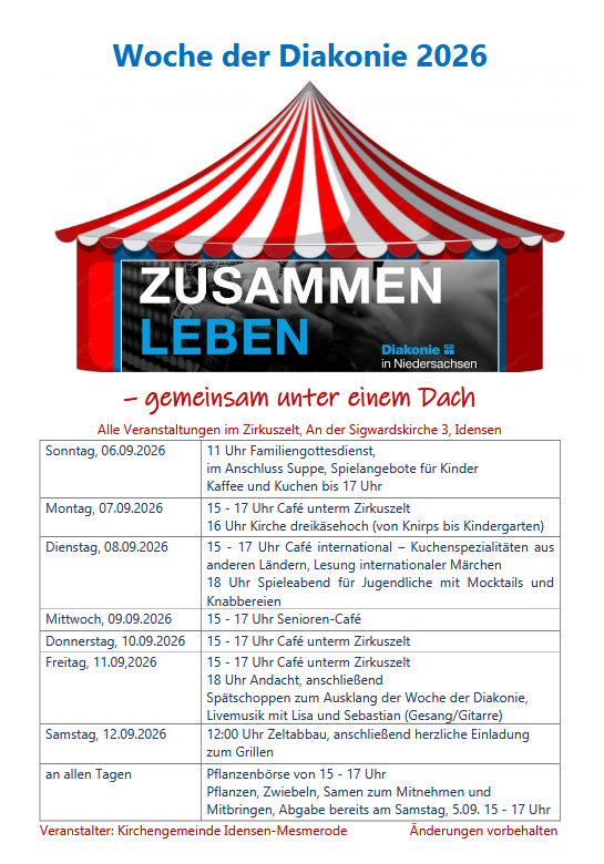 Woche der Diakonie